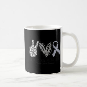 Im Mai tragen wir den Monat des Gray Brain Cancer  Kaffeetasse