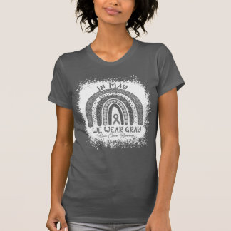 Im Mai tragen wir die Bewusstseinsbildung des grau T-Shirt