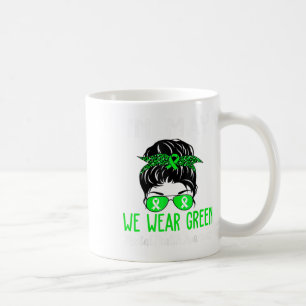 Im Mai tragen wir Green Ribbon Mental Health Award Kaffeetasse