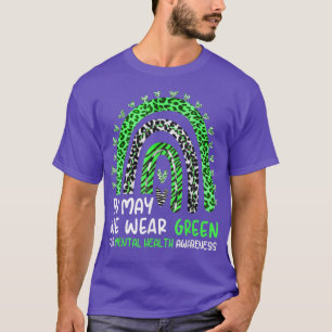 Im Mai tragen wir Grün für das Bewusstsein für psy T-Shirt
