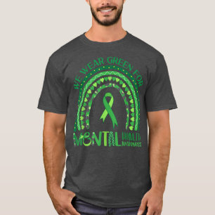 Im Mai tragen wir Grün für psychische Gesundheit T-Shirt