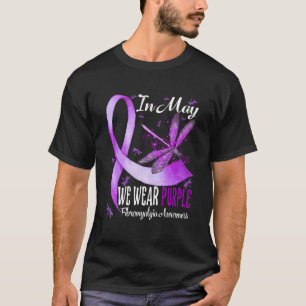 Im Mai tragen wir Lila Fibromyalgie-Bewusstsein T-Shirt