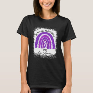 Im Mai tragen wir Lila für Lupus Awareness Rainbow T-Shirt