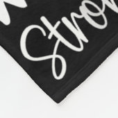 Im Mai tragen wir roten Schlaganfall Aufmerksamkei Fleecedecke (Ecke)