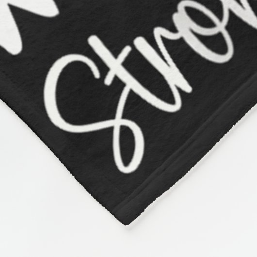 Im Mai tragen wir roten Schlaganfall Aufmerksamkei Fleecedecke (Ecke)