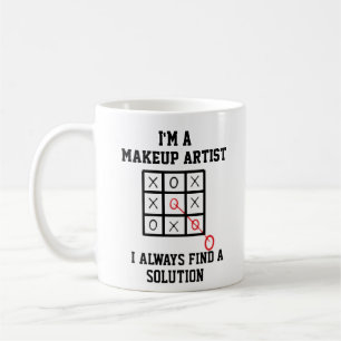 Im Makeup-Künstler finde ich immer eine Lösung-Tas Kaffeetasse