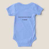 I'm making presents just for you! baby one piece (Design Rückseite)