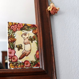 "Im malerischen Garten von Ferret, einem Gärtner Postkarte