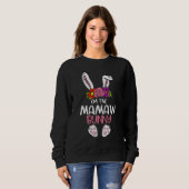 Im Mamaw Bunny Osterfest Osternmutterschaft Da Sweatshirt (Vorne ganz)