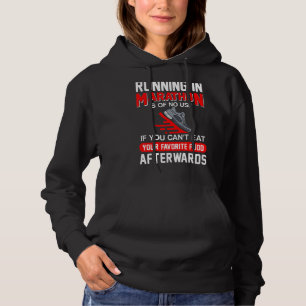Im Marathon zu laufen, ist für den Fitness-Runner Hoodie