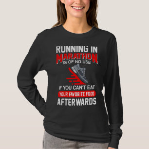 Im Marathon zu laufen, ist für den Fitness-Runner  T-Shirt