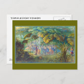 Im Märchenland: Ein Elfentanz Postkarte (Vorne/Hinten)