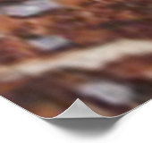 Im März pflügende Pferde Poster (Ecke)