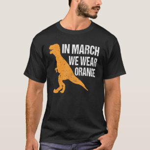 Im März tragen wir Orange Ms Awareness Multiple Sc T-Shirt