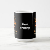 Im März tragen wir orange Multiple Sklerose Aware Kaffeetasse (Mittel)