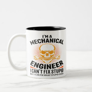 Im Maschinenbauingenieur Zweifarbige Tasse