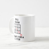 Im Mason finde ich immer eine Lösung Tasse (Vorderseite Links)