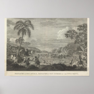 Im Massaker an Langle Lemanon & Zehn andere Poster