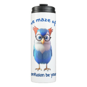 Im Maze des Lebens, Lass Verwirrung ist dein Leitf Thermosbecher
