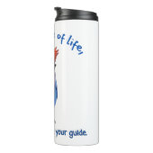 Im Maze des Lebens, Lass Verwirrung ist dein Leitf Thermosbecher (Nach rechts gedreht)