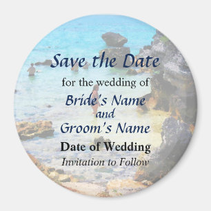 Im Meer baden St. George Save the Date Magnet