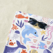 Im Meer lebende Tiere Strandtuch (Beispiel)