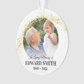 Im Memorial zur Erinnerung an benutzerdefiniertes  Ornament (Vorderseite)