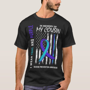 Im Memory Cousin Suizidbewusstsein T-Shirt