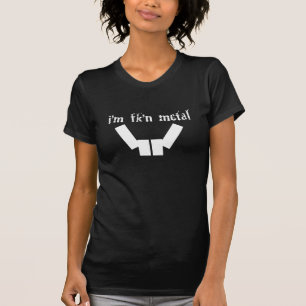 Im Metallfrauen T-Shirt