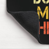 I'm Mike Doing Mike Things Funny Christmas Birthda Mousepad (Ecke)