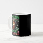I'm Mildly Irritated Marcus The Worm Christmas Fun Kaffeetasse (Vorderseite Links)