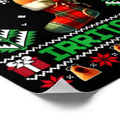 I'm Mildly Irritated Marcus The Worm Christmas Fun Poster (Ecke)