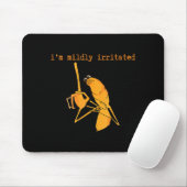 I'm Mildly Irritated Marcus The Worm Funny Marcus Mousepad (Mit Mouse)