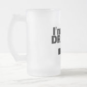 Im mit Drunky Mattglas Bierglas (Links)