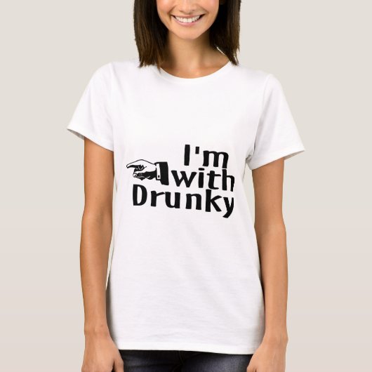 Im mit Drunky T-Shirt (Vorderseite)