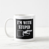 Im-Mit-Dumm Kaffeetasse (Links)