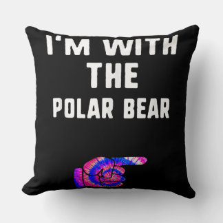 Im mit Polar Bären Gefärbte Krawatte Halloween Cou Kissen