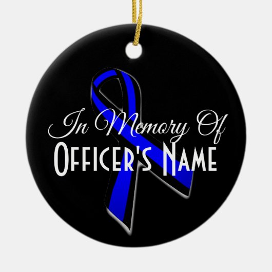 IM MITTELPUNKT DER FALLENDEN AMTSORNAMENT KERAMIK ORNAMENT (Vorne)