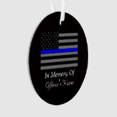 IM MITTELPUNKT DER FALLENDEN POLIZEIBEHÖRDE ORNAMENT (Vorderseite)