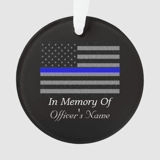 IM MITTELPUNKT DER FALLENDEN POLIZEIBEHÖRDE ORNAMENT (Vorderseite)
