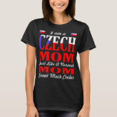 Im mögen eine tschechische Mama normales Mama-viel T-Shirt (Vorderseite)