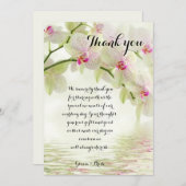 Im Moment Hochzeit Dankeschön Karte (Vorne/Hinten)