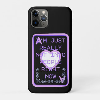 Im Moment wirklich nicht auf Leute aus bin Herzass Case-Mate iPhone Hülle