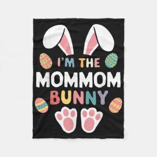 Im Mommom Bunny Easter Matching Family Mama - Mom Fleecedecke