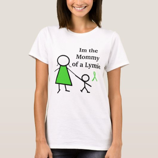 Im Mommy von Lymie T-Shirt (Vorderseite)