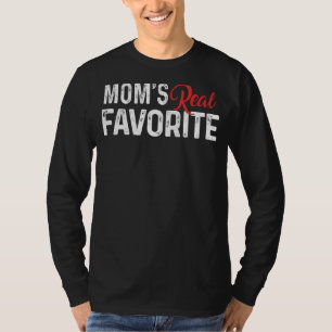I'm Mom's Favorite Child Print Favorite Kid Siblin T-Shirt