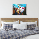 Im Mooood Leinwanddruck (Insitu (Schlafzimmer))