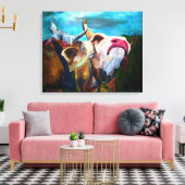 Im Mooood Leinwanddruck (Insitu (Wohnzimmer))