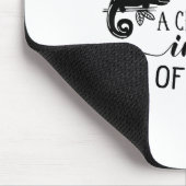 I'm More Confused Than A Chameleon In Bag Of Skitt Mousepad (Ecke)