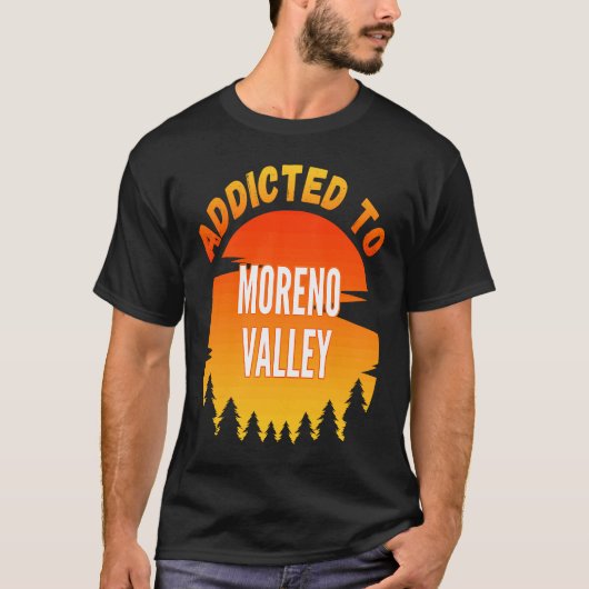 Im Moreno-Tal Geboren T-Shirt (Vorderseite)